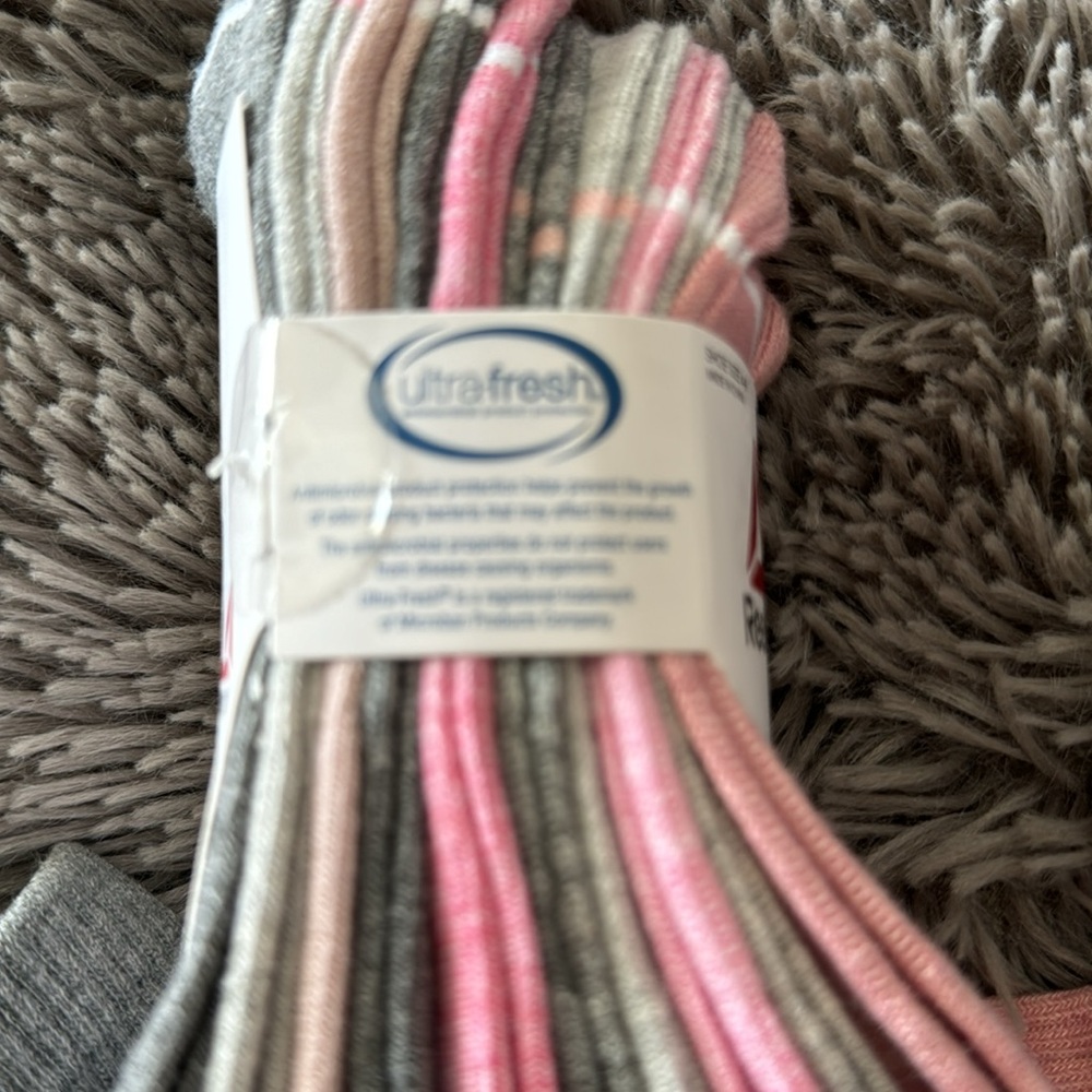 NWT - Reebok Pro-Series Ankle Socks, 10-pack - Picture 12 of 13